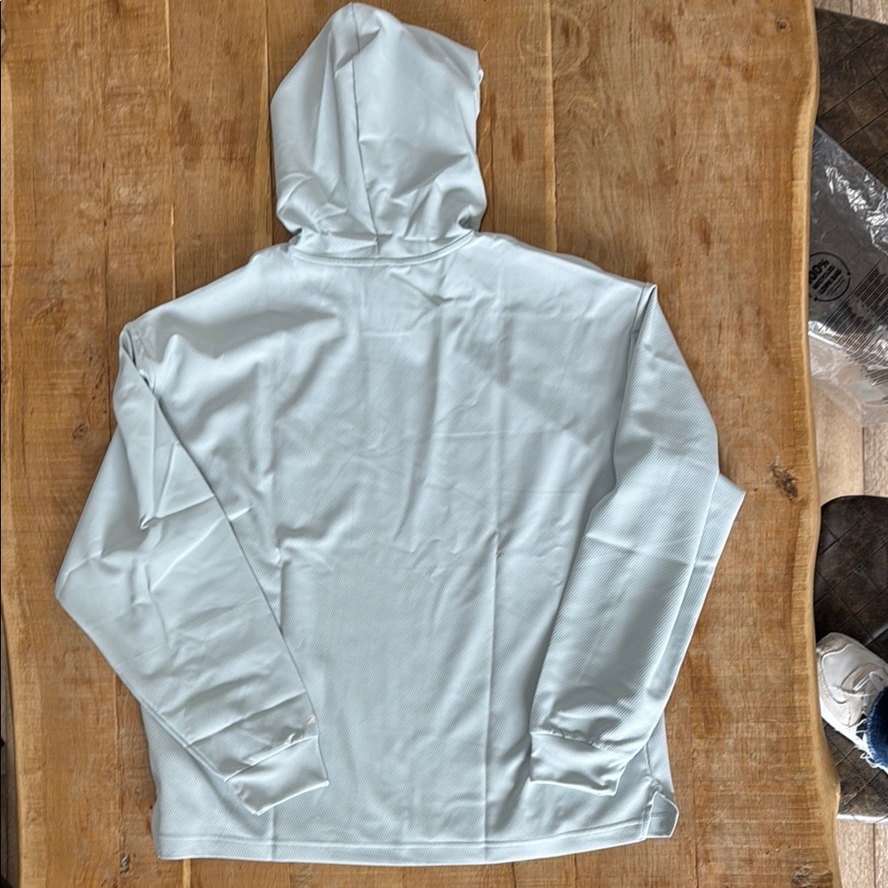 Adidas Light Blue Basketball Hoodie - Picture 3 of 4